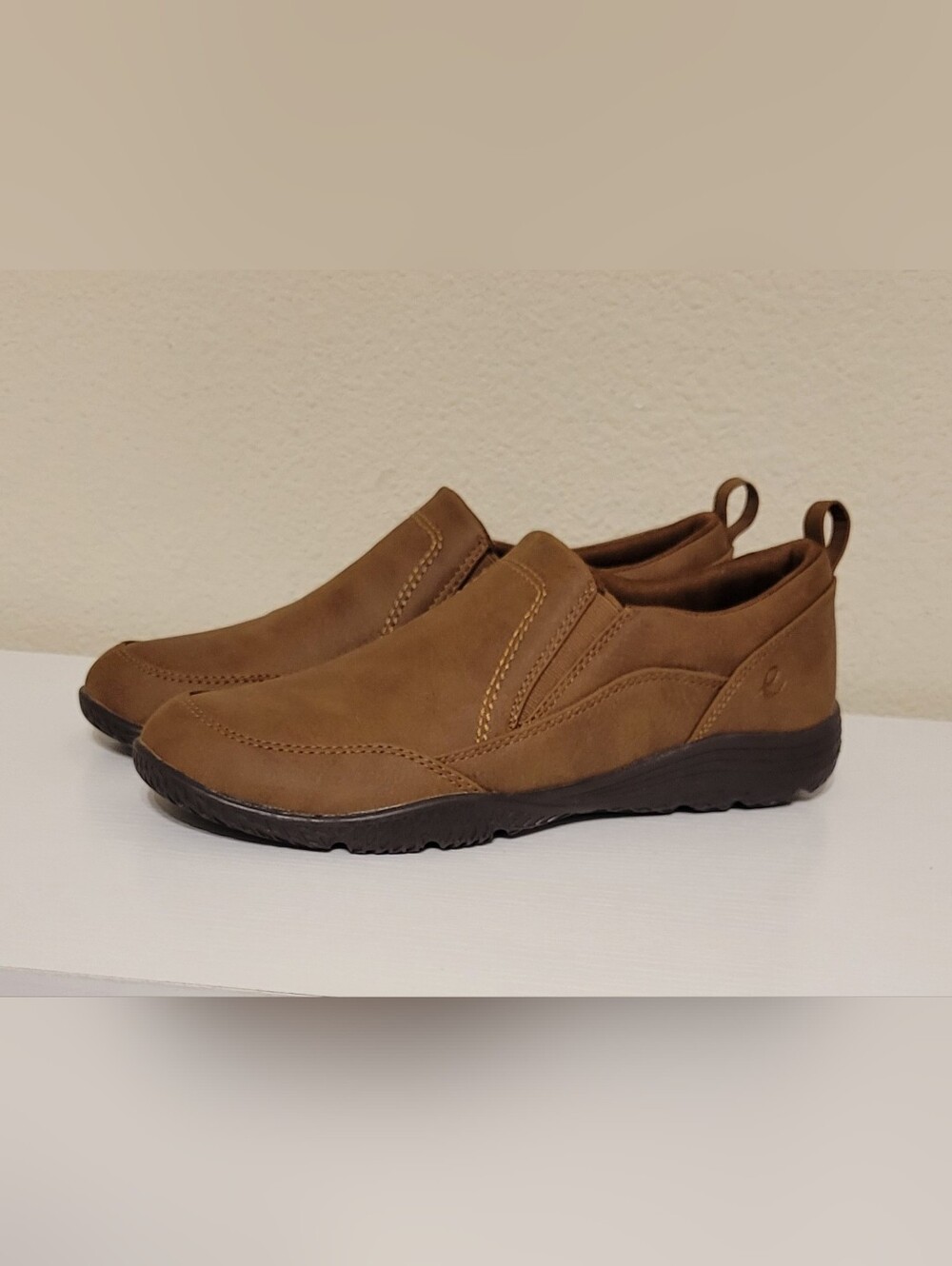 Easy Spirit Women's Slip-On Loafers - Brown